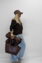 pantalone garzato modello cargo new york